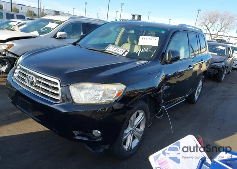 2008 Toyota Highlander Limited z USA, uszkodzony, nr VIN JTEDS42A282057434